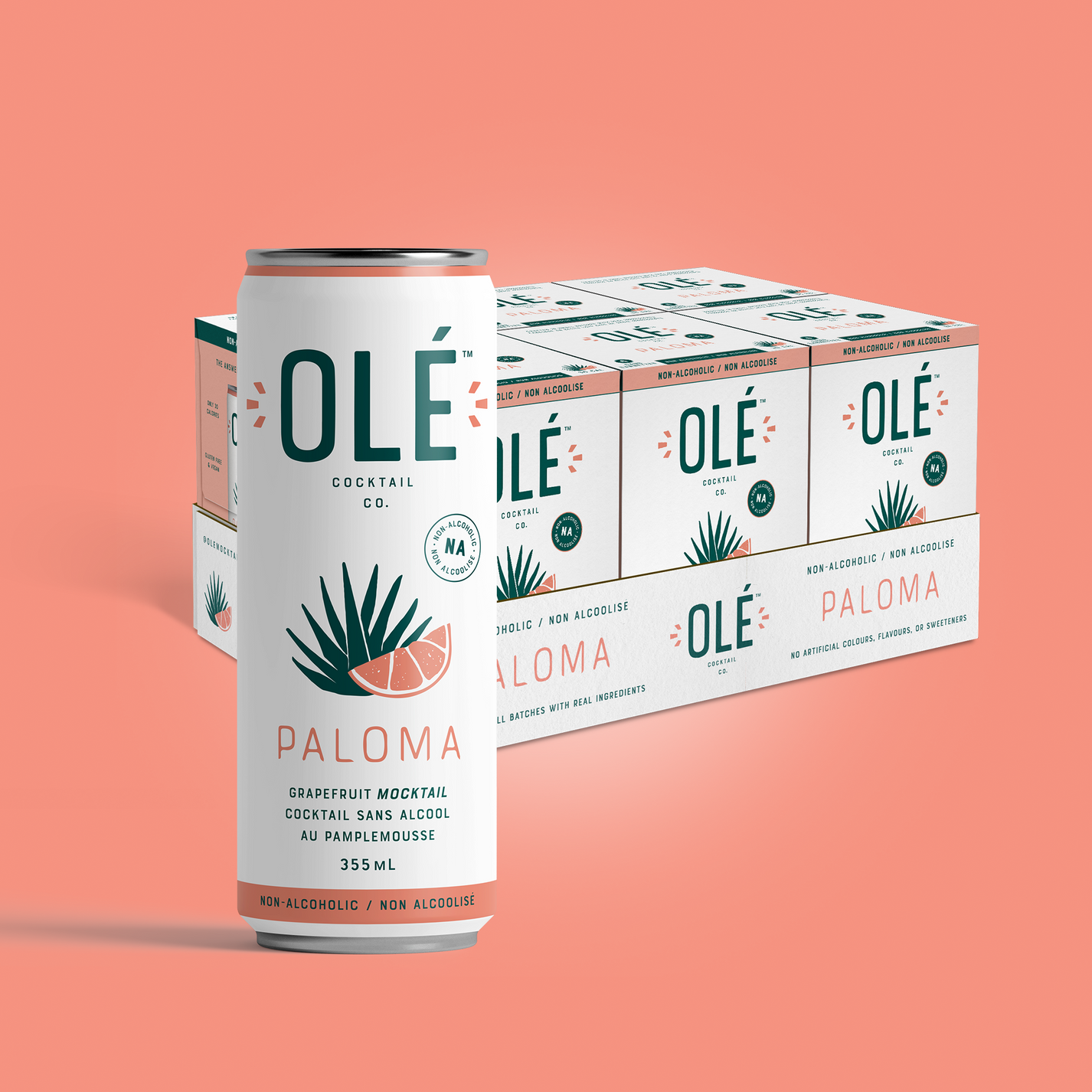 Olé Paloma Non-Alcoholic Mocktail - Canada's Favourite Award-Winning 