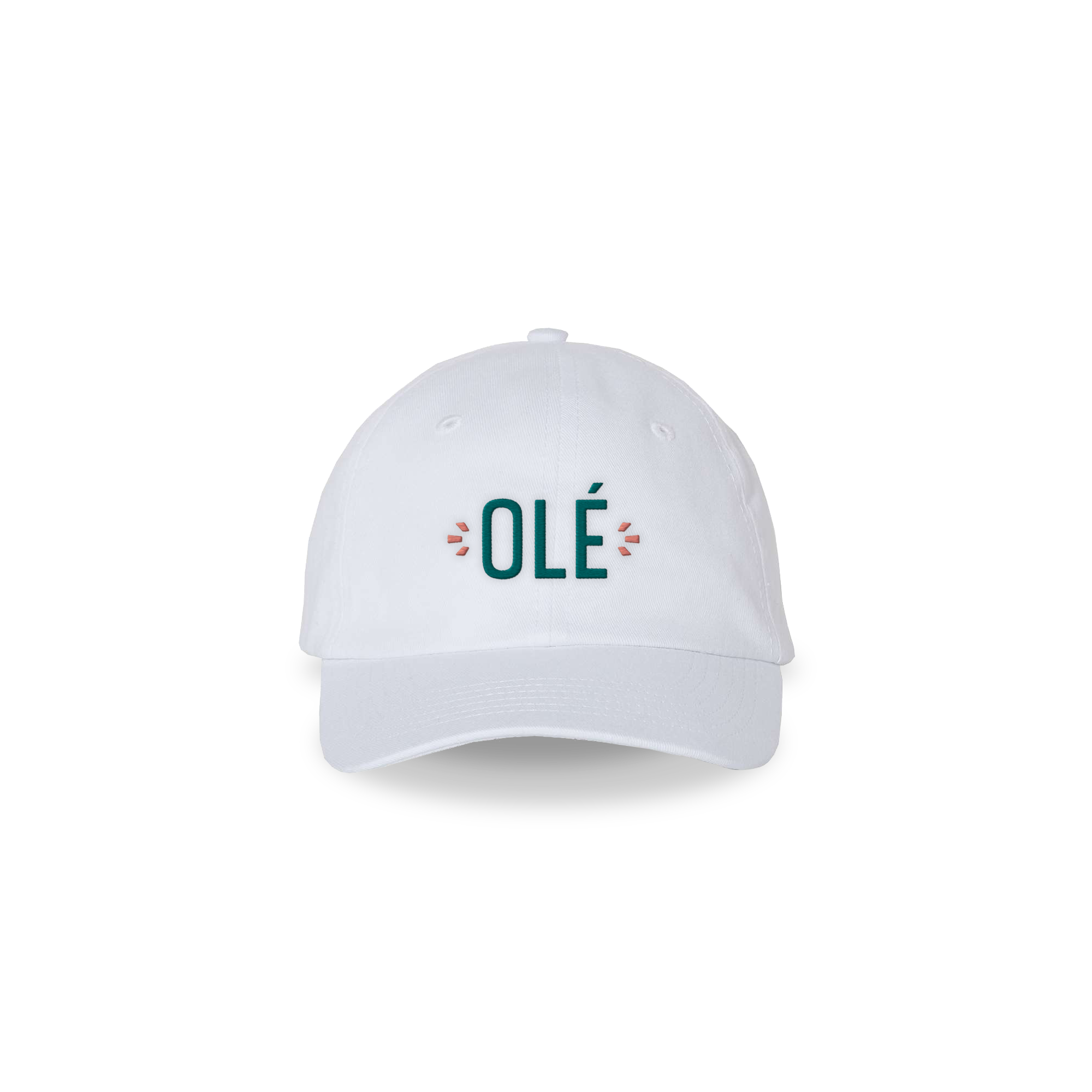 WHITE BALL CAP – Olé Shop